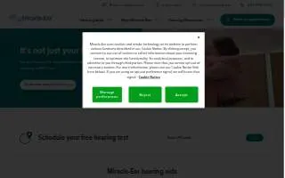 Miracle-Ear Hearing Aid Center of Clive website