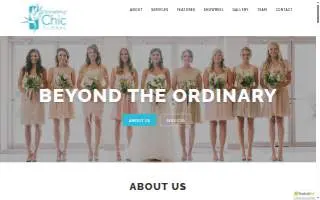 Something Chic Floral of Clive website