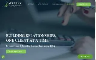 WebbRx Accounting website