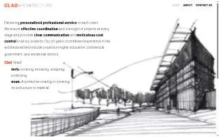 CLAD Architecture of Coralville website