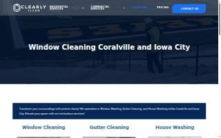 Clearly Clean Window Washing of Coralville