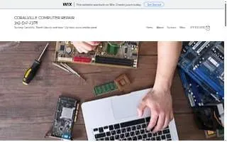 Coralville Computer Repair website