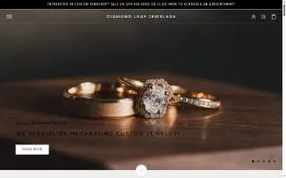 Diamond Leaf Jewelers website