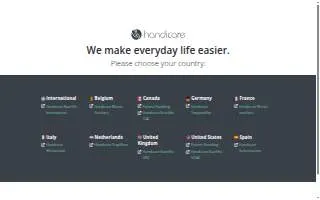 Handicare website