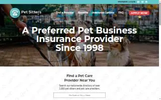 Pet Sitters LLC of Coralville website