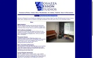 Rosazza Lesson Studios of Coralville website