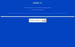 Sears Appliance Repair website