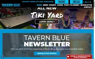 Tavern Blue website