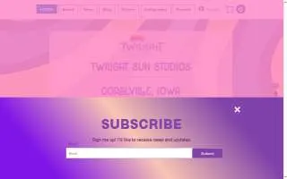 Twilight Sun Studios LLC website
