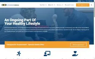 Chiropractic Essence website