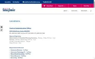 Heartland Family Services - Council Bluffs Office website