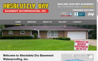 Absolutely Dry Basement Waterproofing, Inc. of Bettendorf