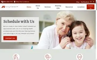 Audiology Consultants, P.C. of Davenport website