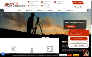 Austin Engineering website