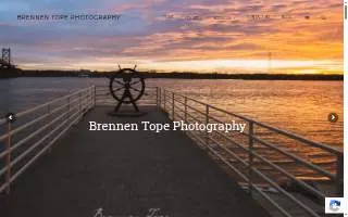 Brennen Tope Photography website