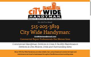City Wide Handyman Services– Commercial Maintenance & Repair