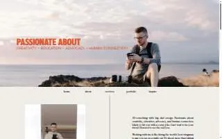 Colby Campbell Photography website