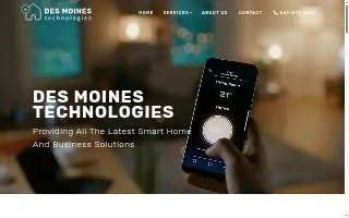 Des Moines Technologies website