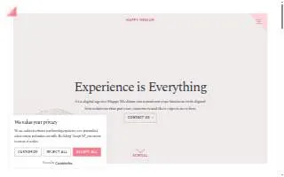 Happy Medium website