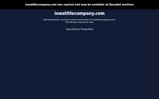 Iowa Wealth Management website