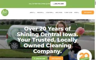 phClean of Des Moines website