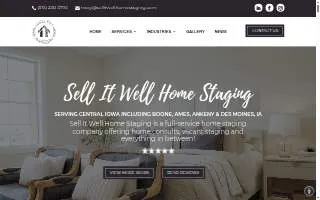 Sell It Well Home Staging Company of Boone website