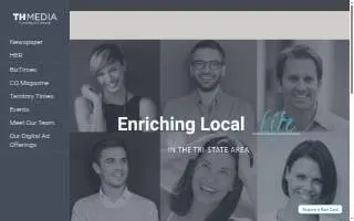 TH MEDIA website