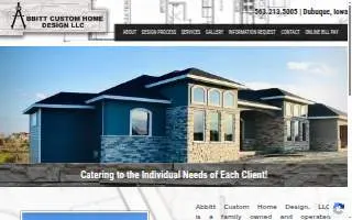 Abbitt Custom Home Design, LLC website