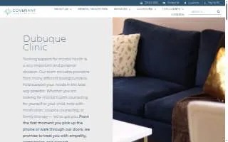 Covenant Family Solutions - Dubuque Clinic website