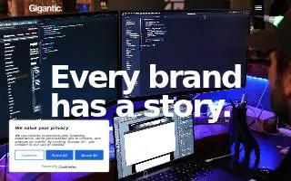 Gigantic Design Co. website