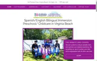 Childcare Discovery Center website
