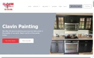 Clavin Painting website