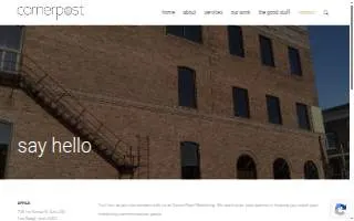 CornerPost website