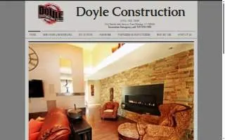 Doyle Construction of Fort Dodge website