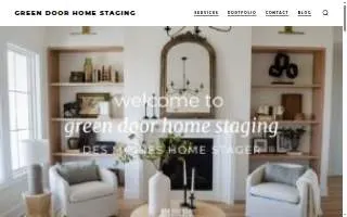 Green Door Home Staging of Fort Dodge website