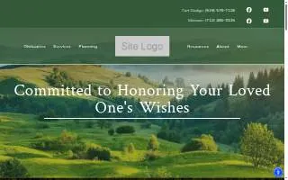 Gunderson Funeral Home & Cremation Services website