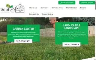 Smitty's Lawn and Landscape website