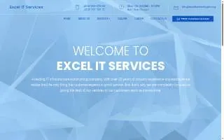 Excel IT Services website