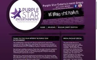 Purple Star Entertainment website