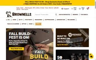 Brownells, Inc. website