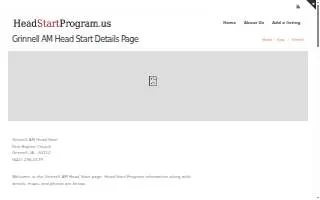 Head Start Program website
