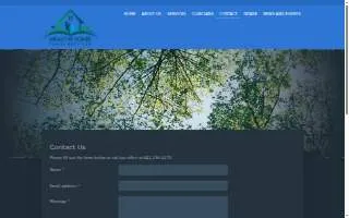 Healthy Homes Family Services website
