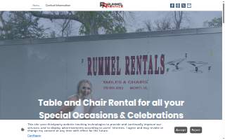 Rummel Rentals Tables & Chairs
