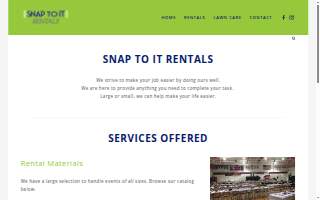 Snap To It Rentals L.L.C.