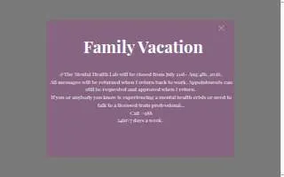 The Mental Health Lab, PLLC website