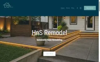 HnS Remodel website