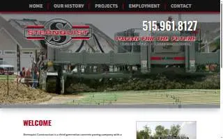 Sternquist Construction website