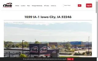 Club Car Wash of Iowa City website