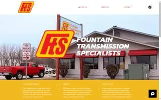 Fountain Transmission Specialists of Coralville website