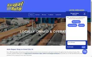 Harapat Auto Service website
